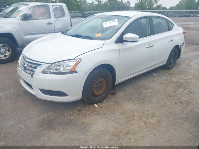 2014 Nissan Sentra Fe+ S/fe+ Sv/s/sl/sr/sv მანქანა იყიდება აუქციონზე, vin: 3N1AB7AP5EY260493, აუქციონის ნომერი: 46113728