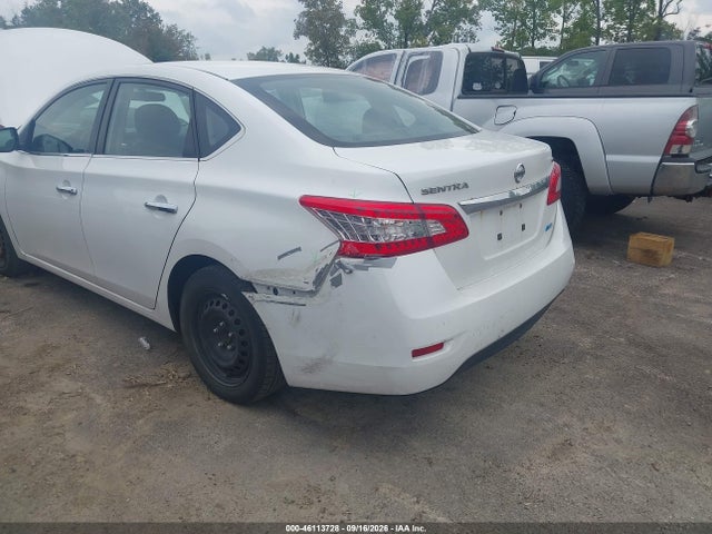 2014 Nissan Sentra Fe+ S/fe+ Sv/s/sl/sr/sv მანქანა იყიდება აუქციონზე, vin: 3N1AB7AP5EY260493, აუქციონის ნომერი: 46113728