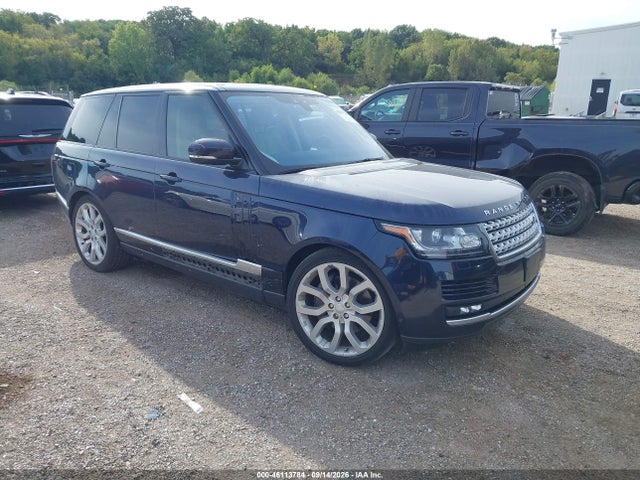 2017 Land Rover Range Rover 5.0l V8 Supercharged მანქანა იყიდება აუქციონზე, vin: SALGS2FE8HA362647, აუქციონის ნომერი: 46113784
