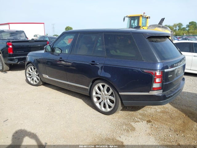 46113784 :رقم المزاد ، SALGS2FE8HA362647 vin ، 2017 Land Rover Range Rover 5.0l V8 Supercharged مزاد بيع