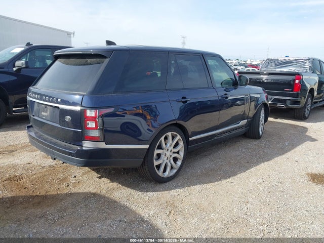 46113784 :رقم المزاد ، SALGS2FE8HA362647 vin ، 2017 Land Rover Range Rover 5.0l V8 Supercharged مزاد بيع