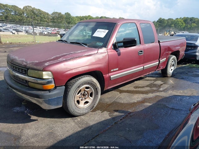 46113795 :رقم المزاد ، 2GCEC19T2Y1244233 vin ، 2000 Chevrolet Silverado 1500 Ls مزاد بيع