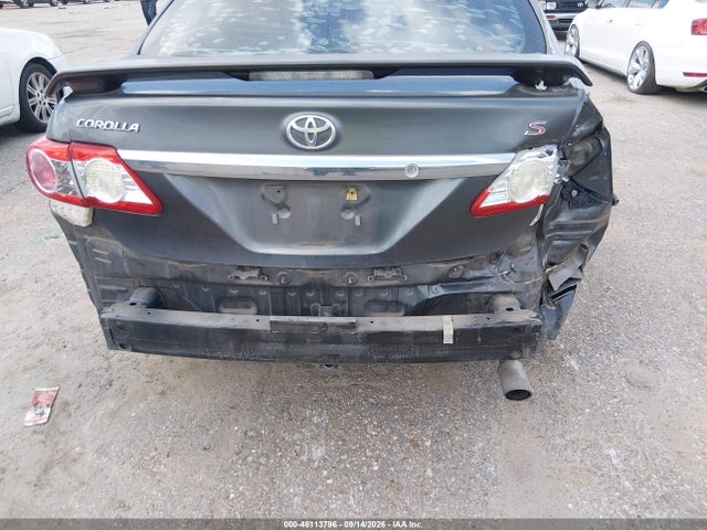 46113796 :رقم المزاد ، 2T1BU4EE2BC670148 vin ، 2011 Toyota Corolla S مزاد بيع
