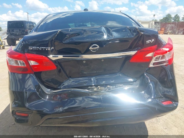 2018 Nissan Sentra Sv მანქანა იყიდება აუქციონზე, vin: 3N1AB7AP6JL625237, აუქციონის ნომერი: 46113805