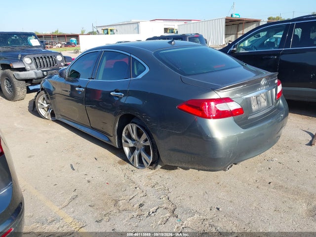 46113869 :رقم المزاد ، JN1BY1APXCM333373 vin ، 2012 Infiniti M37 مزاد بيع