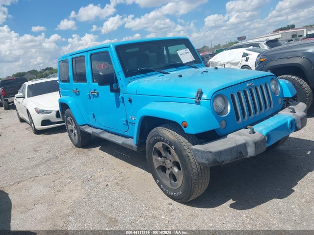 Aukcja sprzedaży 2017 Jeep Wrangler Unlimited Sahara 4x4, vin: 1C4BJWEG2HL589254, numer aukcji: 46113896