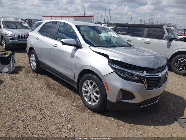 2022 Chevrolet Equinox Fwd Lt მანქანა იყიდება აუქციონზე, vin: 3GNAXKEV3NL241424, აუქციონის ნომერი: 46113907