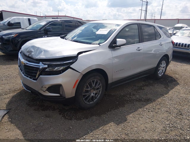 2022 Chevrolet Equinox Fwd Lt მანქანა იყიდება აუქციონზე, vin: 3GNAXKEV3NL241424, აუქციონის ნომერი: 46113907