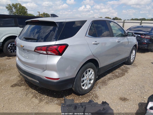 2022 Chevrolet Equinox Fwd Lt მანქანა იყიდება აუქციონზე, vin: 3GNAXKEV3NL241424, აუქციონის ნომერი: 46113907