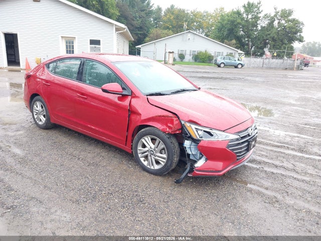 2019 Hyundai Elantra Sel მანქანა იყიდება აუქციონზე, vin: 5NPD84LFXKH453808, აუქციონის ნომერი: 46113912