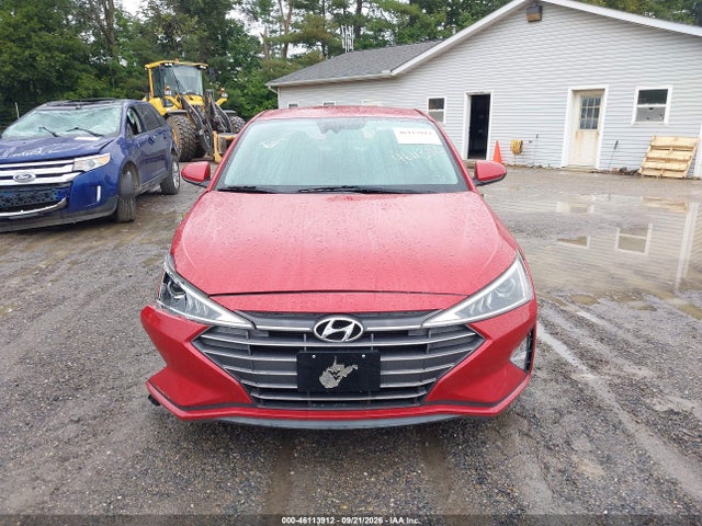 2019 Hyundai Elantra Sel მანქანა იყიდება აუქციონზე, vin: 5NPD84LFXKH453808, აუქციონის ნომერი: 46113912