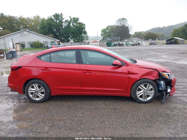 2019 Hyundai Elantra Sel მანქანა იყიდება აუქციონზე, vin: 5NPD84LFXKH453808, აუქციონის ნომერი: 46113912