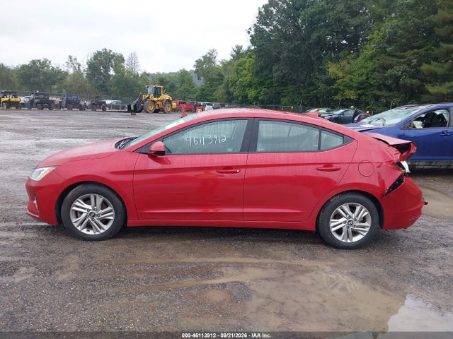 2019 Hyundai Elantra Sel მანქანა იყიდება აუქციონზე, vin: 5NPD84LFXKH453808, აუქციონის ნომერი: 46113912