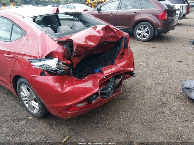 2019 Hyundai Elantra Sel მანქანა იყიდება აუქციონზე, vin: 5NPD84LFXKH453808, აუქციონის ნომერი: 46113912