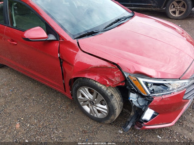 2019 Hyundai Elantra Sel მანქანა იყიდება აუქციონზე, vin: 5NPD84LFXKH453808, აუქციონის ნომერი: 46113912