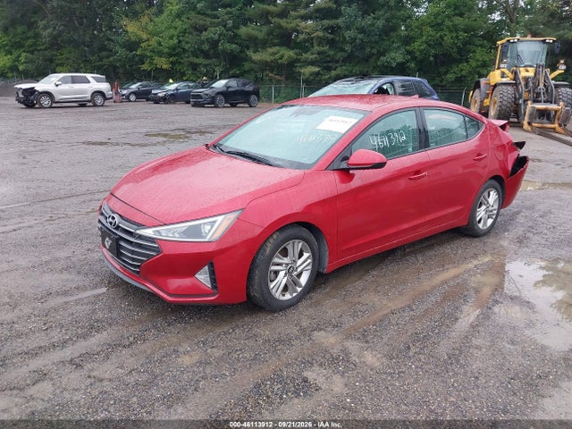 2019 Hyundai Elantra Sel მანქანა იყიდება აუქციონზე, vin: 5NPD84LFXKH453808, აუქციონის ნომერი: 46113912