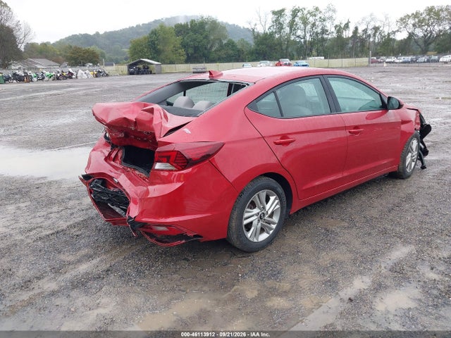 2019 Hyundai Elantra Sel მანქანა იყიდება აუქციონზე, vin: 5NPD84LFXKH453808, აუქციონის ნომერი: 46113912