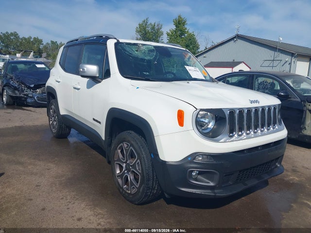 46114050 :رقم المزاد ، ZACCJBDB5HPF23120 vin ، 2017 Jeep Renegade Limited 4x4 مزاد بيع