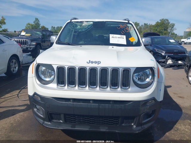 46114050 :رقم المزاد ، ZACCJBDB5HPF23120 vin ، 2017 Jeep Renegade Limited 4x4 مزاد بيع