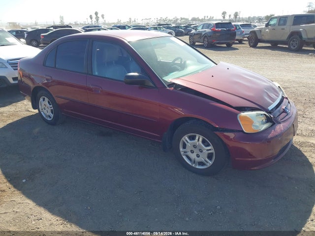 Auction sale of the 2002 Honda Civic Lx, vin: 2HGES16582H548966, lot number: 46114056
