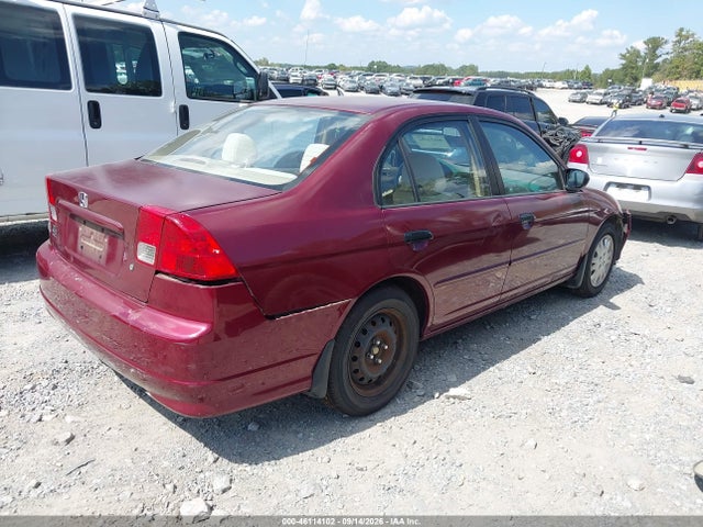 Aukcja sprzedaży 2004 Honda Civic Lx, vin: 2HGES166X4H901574, numer aukcji: 46114102