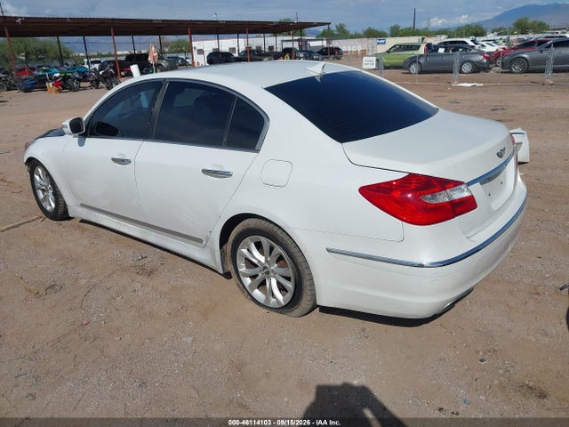 Продаж на аукціоні авто 2012 Hyundai Genesis 4.6, vin: KMHGC4DF9CU172760, номер лоту: 46114103