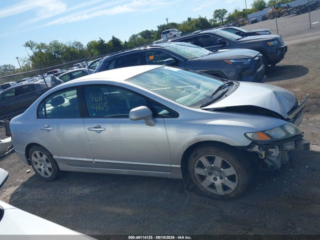 2009 Honda Civic Lx მანქანა იყიდება აუქციონზე, vin: 19XFA16539E026502, აუქციონის ნომერი: 46114125