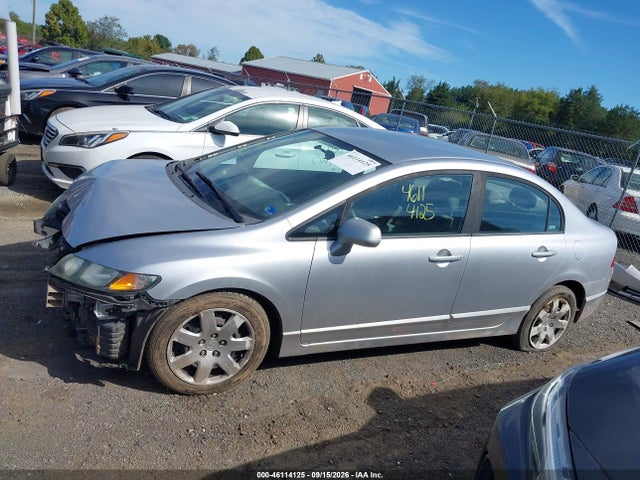 2009 Honda Civic Lx მანქანა იყიდება აუქციონზე, vin: 19XFA16539E026502, აუქციონის ნომერი: 46114125