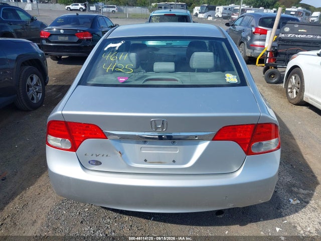 2009 Honda Civic Lx მანქანა იყიდება აუქციონზე, vin: 19XFA16539E026502, აუქციონის ნომერი: 46114125