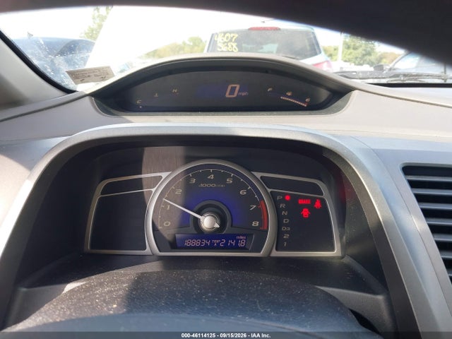 2009 Honda Civic Lx მანქანა იყიდება აუქციონზე, vin: 19XFA16539E026502, აუქციონის ნომერი: 46114125