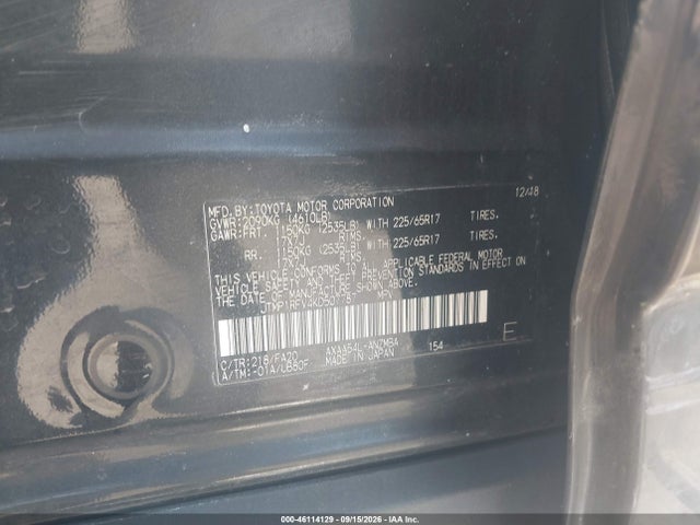 Продажа на аукционе авто 2019 Toyota Rav4 Xle, vin: JTMP1RFV4KD507787, номер лота: 46114129