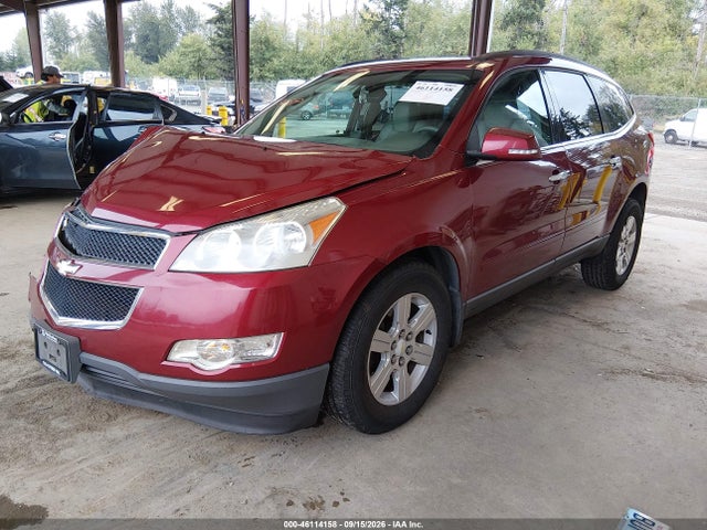 2010 Chevrolet Traverse Lt მანქანა იყიდება აუქციონზე, vin: 1GNLVGED6AJ205246, აუქციონის ნომერი: 46114158
