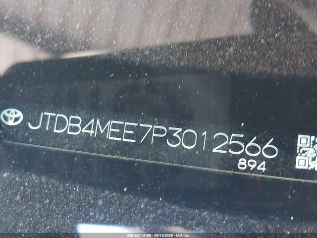 2023 Toyota Corolla Le მანქანა იყიდება აუქციონზე, vin: JTDB4MEE7P3012566, აუქციონის ნომერი: 46114166