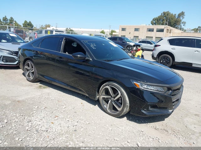 Auction sale of the 2022 Honda Accord Sport 2.0t, vin: 1HGCV2F39NA015949, lot number: 46114172