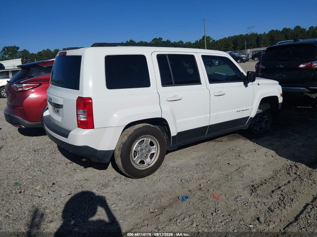 Aukcja sprzedaży 2017 Jeep Patriot Sport, vin: 1C4NJPBA7HD171222, numer aukcji: 46114176