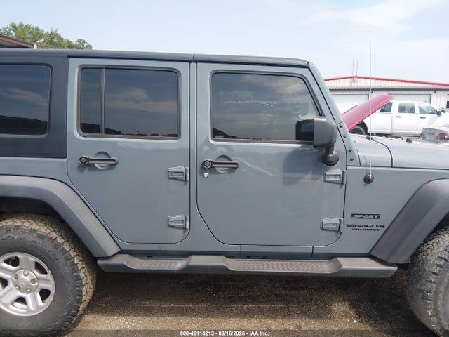Продажа на аукционе авто 2015 Jeep Wrangler Unlimited Sport, vin: 1C4BJWDG0FL534980, номер лота: 46114213