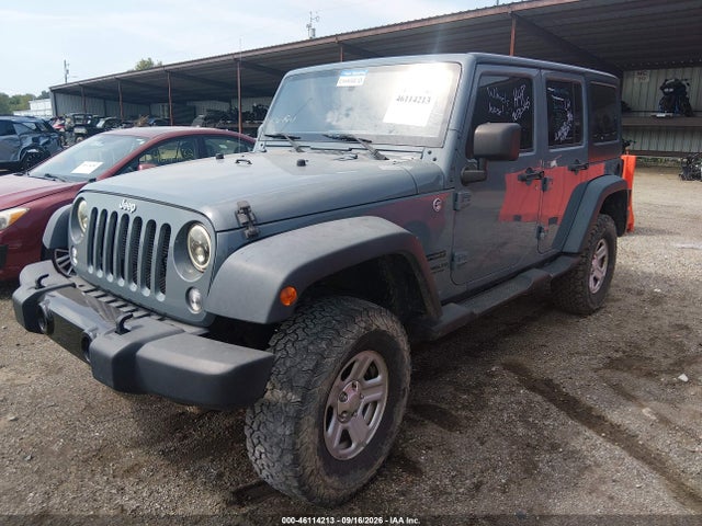 Продажа на аукционе авто 2015 Jeep Wrangler Unlimited Sport, vin: 1C4BJWDG0FL534980, номер лота: 46114213