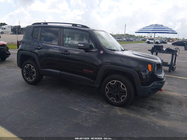 Auction sale of the 2016 Jeep Renegade Trailhawk, vin: ZACCJBCT1GPD74066, lot number: 46114229