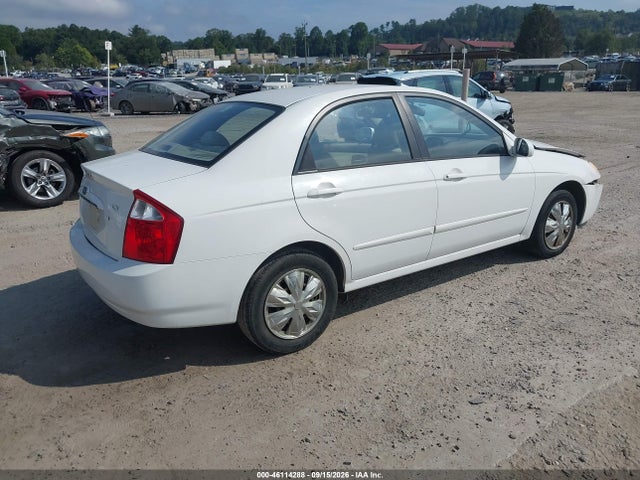 Aukcja sprzedaży 2004 Kia Spectra Ex/lx, vin: KNAFE121945015920, numer aukcji: 46114288