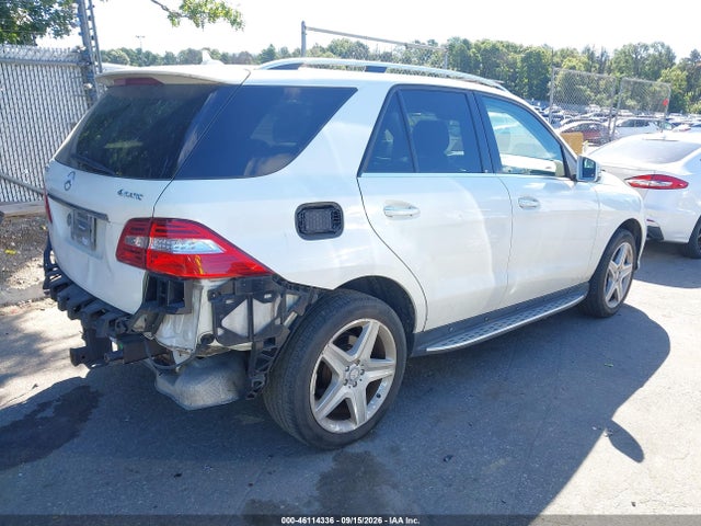 46114336 :رقم المزاد ، 4JGDA7DB6EA413010 vin ، 2014 Mercedes-benz Ml 550 4matic مزاد بيع