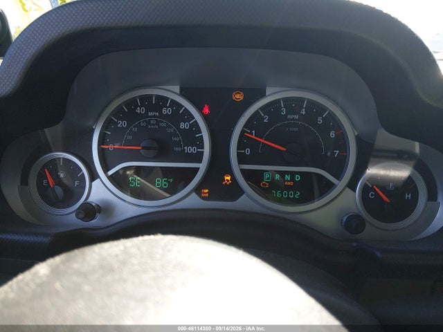 46114380 :رقم المزاد ، 1J8FA54159L716890 vin ، 2009 Jeep Wrangler Sahara مزاد بيع
