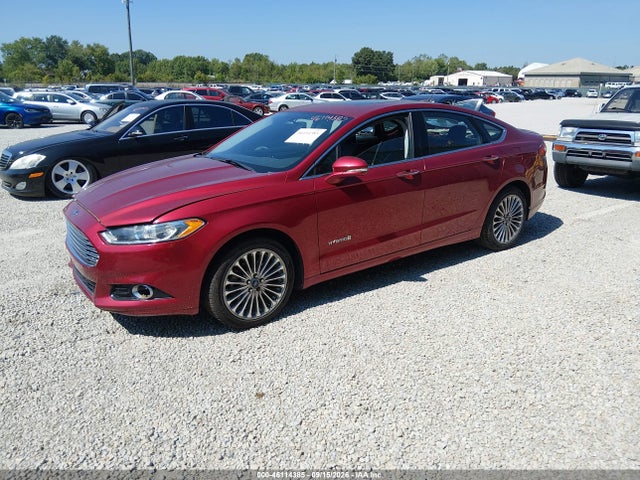 46114385 :رقم المزاد ، 3FA6P0RU8ER297432 vin ، 2014 Ford Fusion Hybrid Titanium مزاد بيع