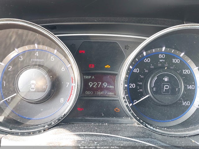 46114420 :رقم المزاد ، 5NPEC4AC6DH783038 vin ، 2013 Hyundai Sonata Se مزاد بيع