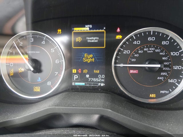 Aukcja sprzedaży 2018 Subaru Crosstrek 2.0i Limited, vin: JF2GTAMC9JH253838, numer aukcji: 46114469