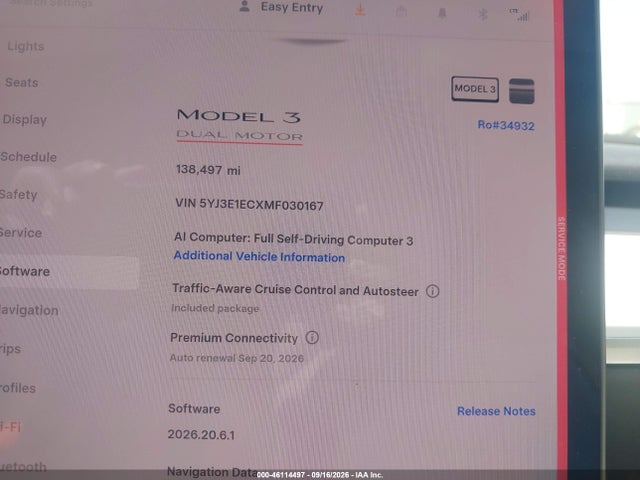 Tesla Model 3 Performance Dual Motor All-wheel Drive 2021 5YJ3E1ECXMF030167 Image 7