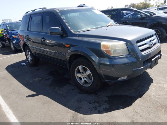Auction sale of the 2006 Honda Pilot Ex-l, vin: 2HKYF18636H551681, lot number: 46114507