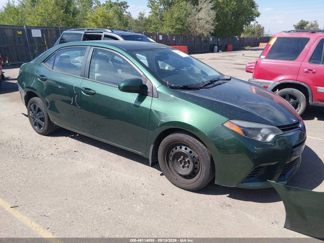 Продаж на аукціоні авто 2016 Toyota Corolla Le, vin: 2T1BURHE0GC647290, номер лоту: 46114555