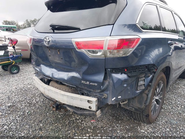 5TDJKRFH6GS271734 Toyota Highlander Xle V6
