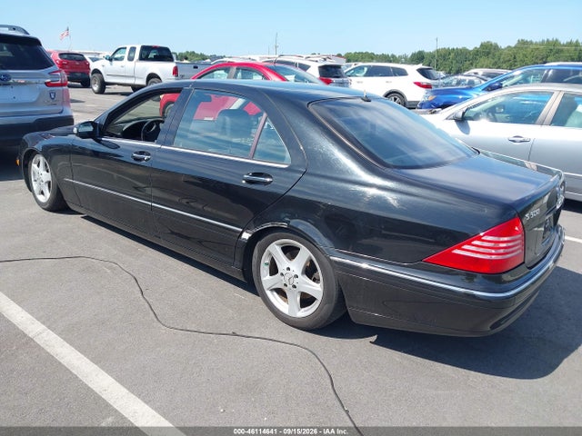 46114641 :رقم المزاد ، WDBNG84J63A366366 vin ، 2003 Mercedes-benz S 500 مزاد بيع