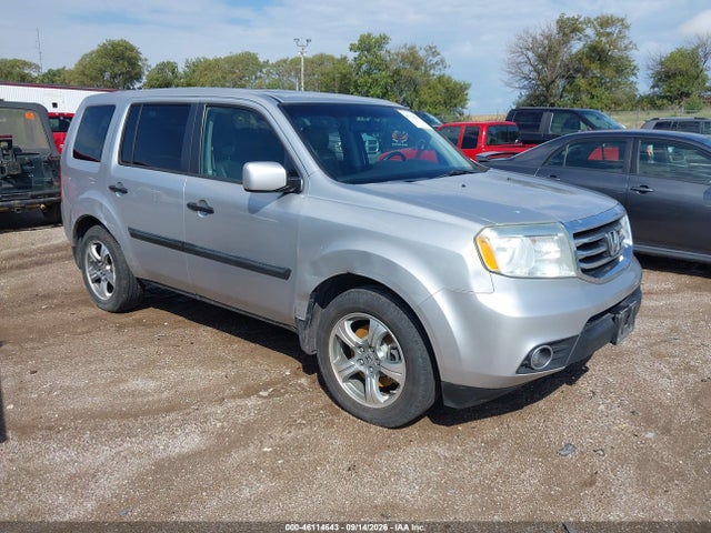 Auction sale of the 2012 Honda Pilot Ex-l, vin: 5FNYF4H63CB043951, lot number: 46114643